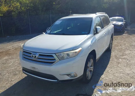 2011 Toyota Highlander Limited V6 from USA, damaged, VIN 5TDDK3EH9BS085836